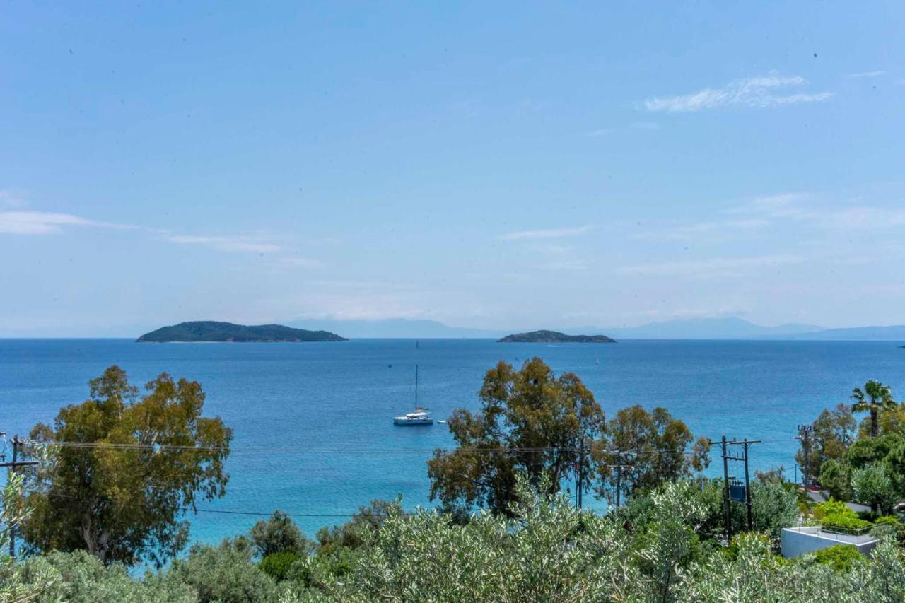 Villa Ftelia House Città di Skiathos Esterno foto